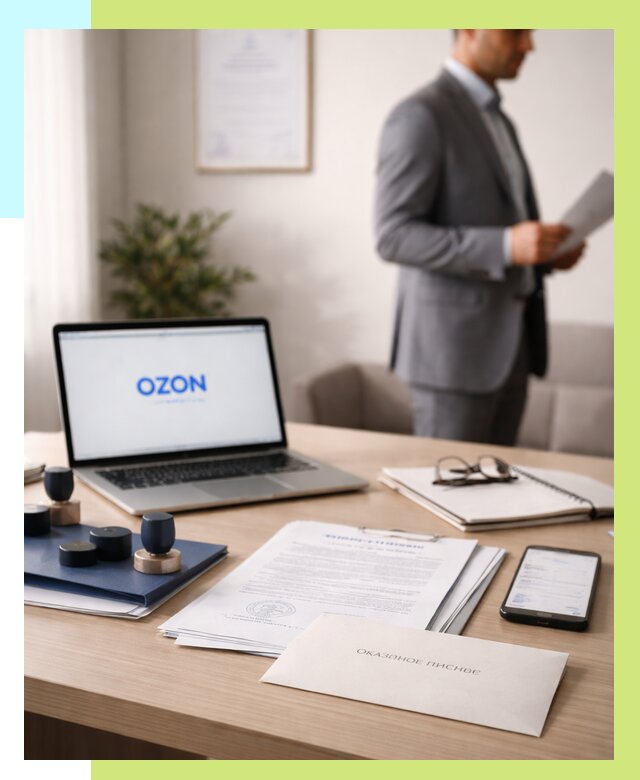 Отказное письмо для Ozon в Пятигорске от 3596 р. | Сертэкс